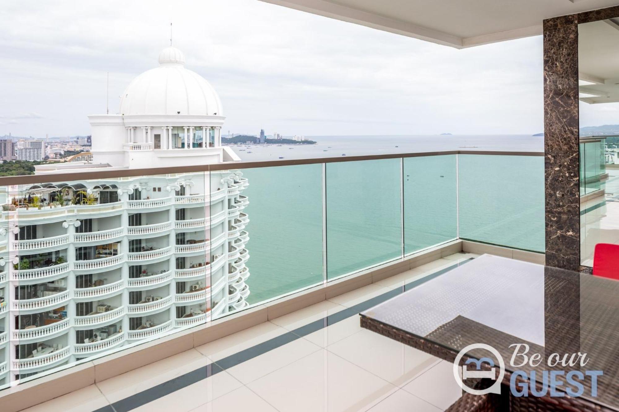 Stunning Sea View Condo On The Beach - Monthly Stay Pattaya ภายนอก รูปภาพ