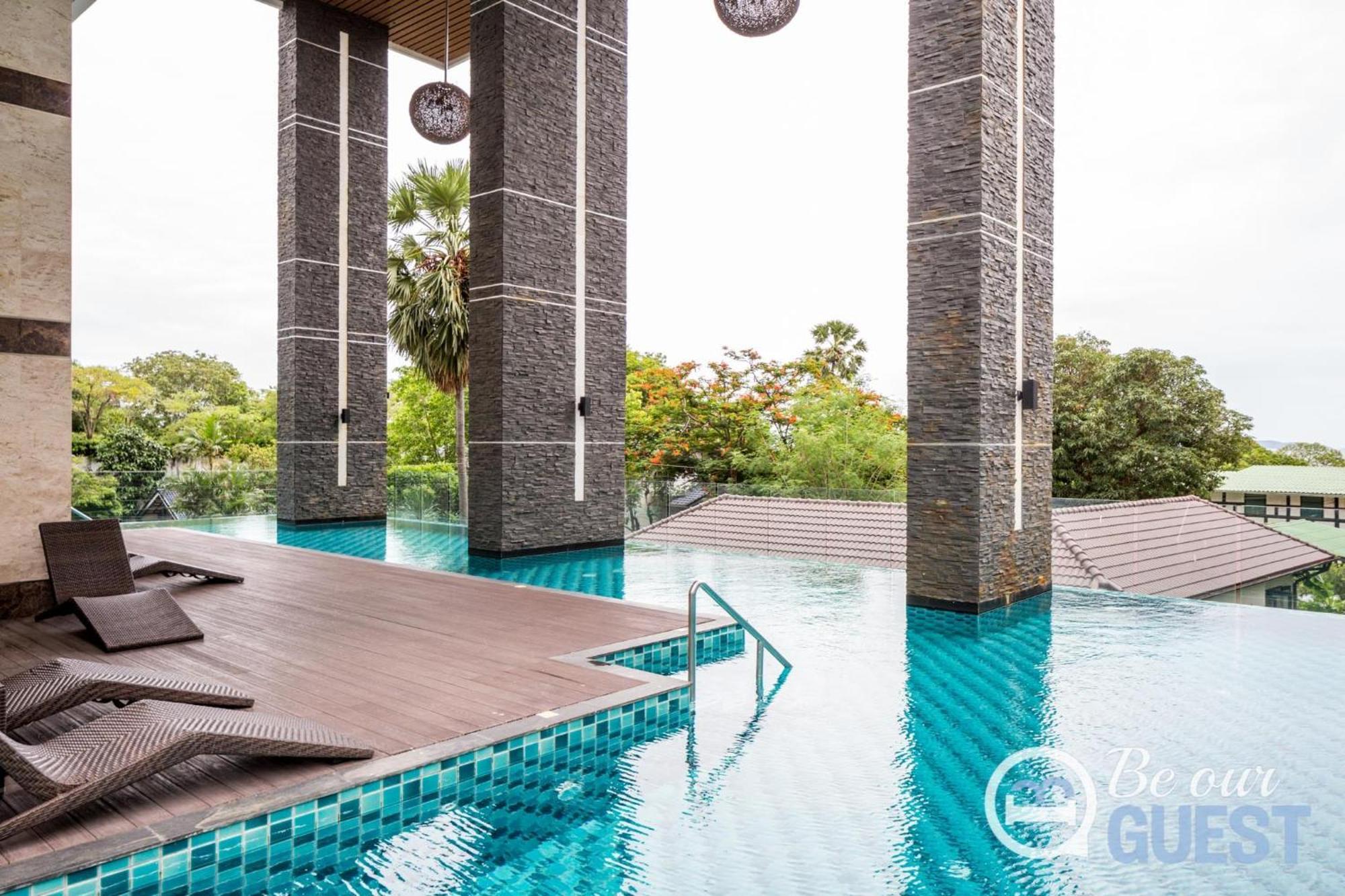Stunning Sea View Condo On The Beach - Monthly Stay Pattaya ภายนอก รูปภาพ